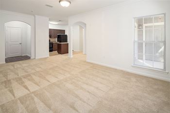 Arched dinning room entry